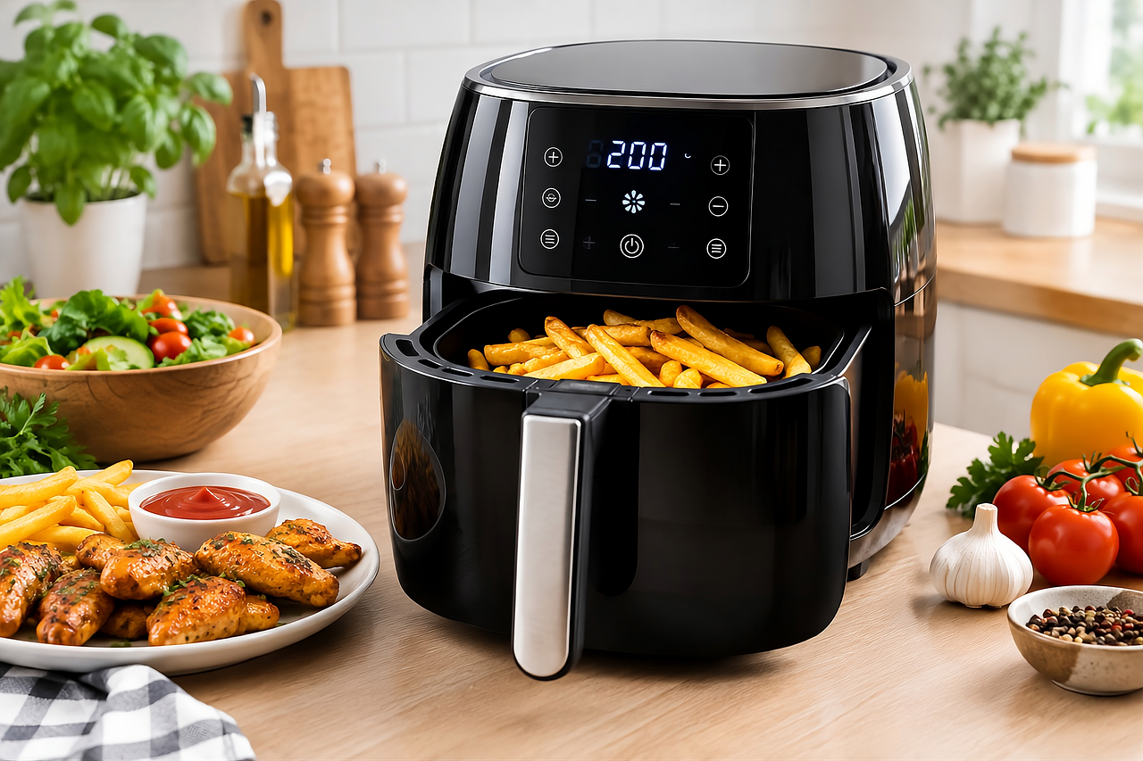 Air fryer, kitchen appliance, healthy cooking in Riverside, CA